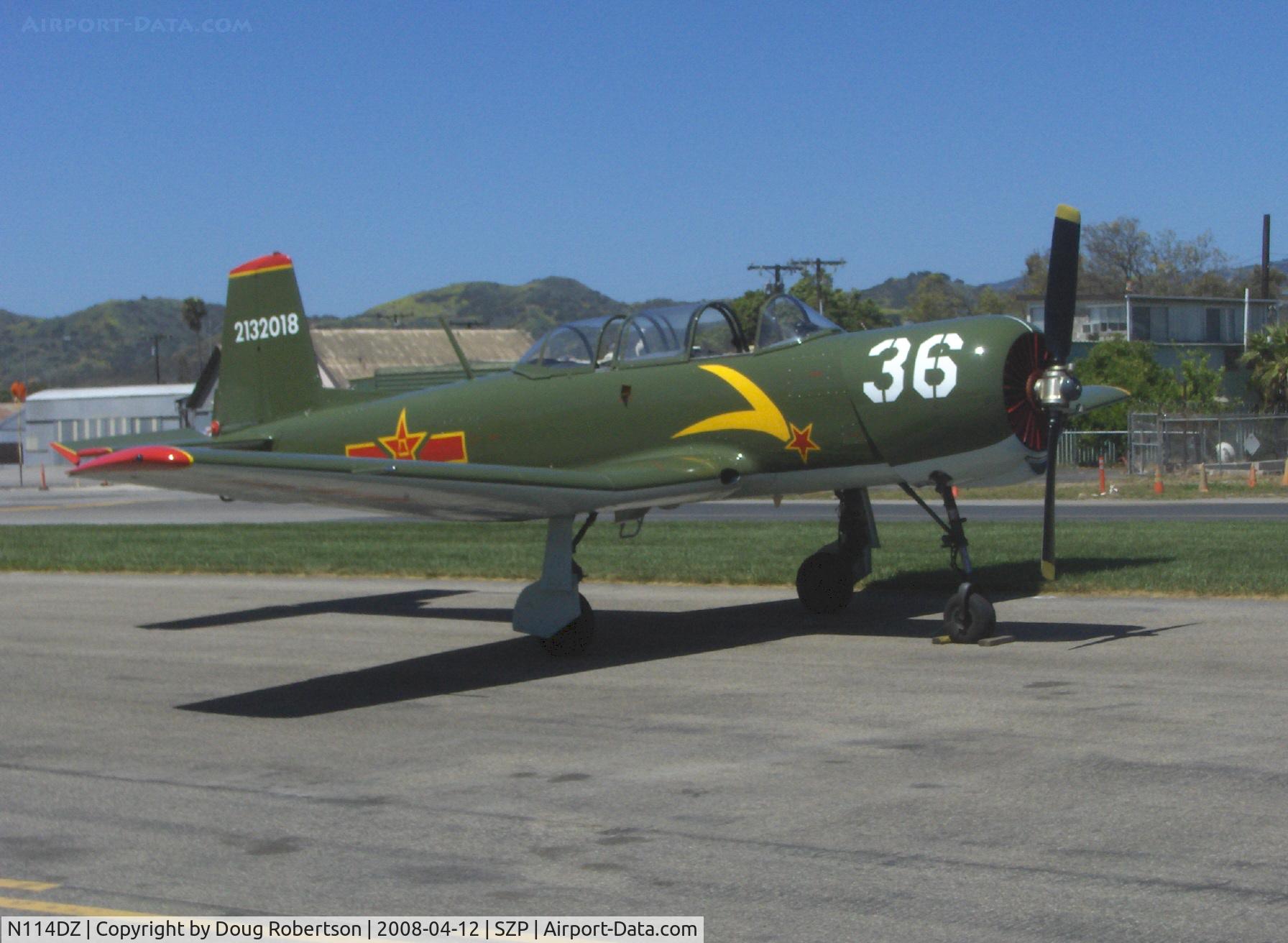 N114DZ, 1967 Nanchang CJ-6A C/N 2132018, 1967 Nanchang China CJ-6A, Vedeneev (Ivchenko) MP-14 360 Hp 9 cylinder radial upgrade conversion