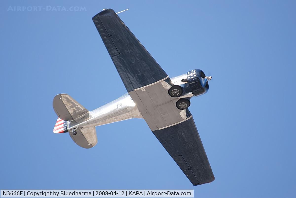 N3666F, North American SNJ-5 Texan Texan C/N 52031, Race 37 Takeoff from 35R.