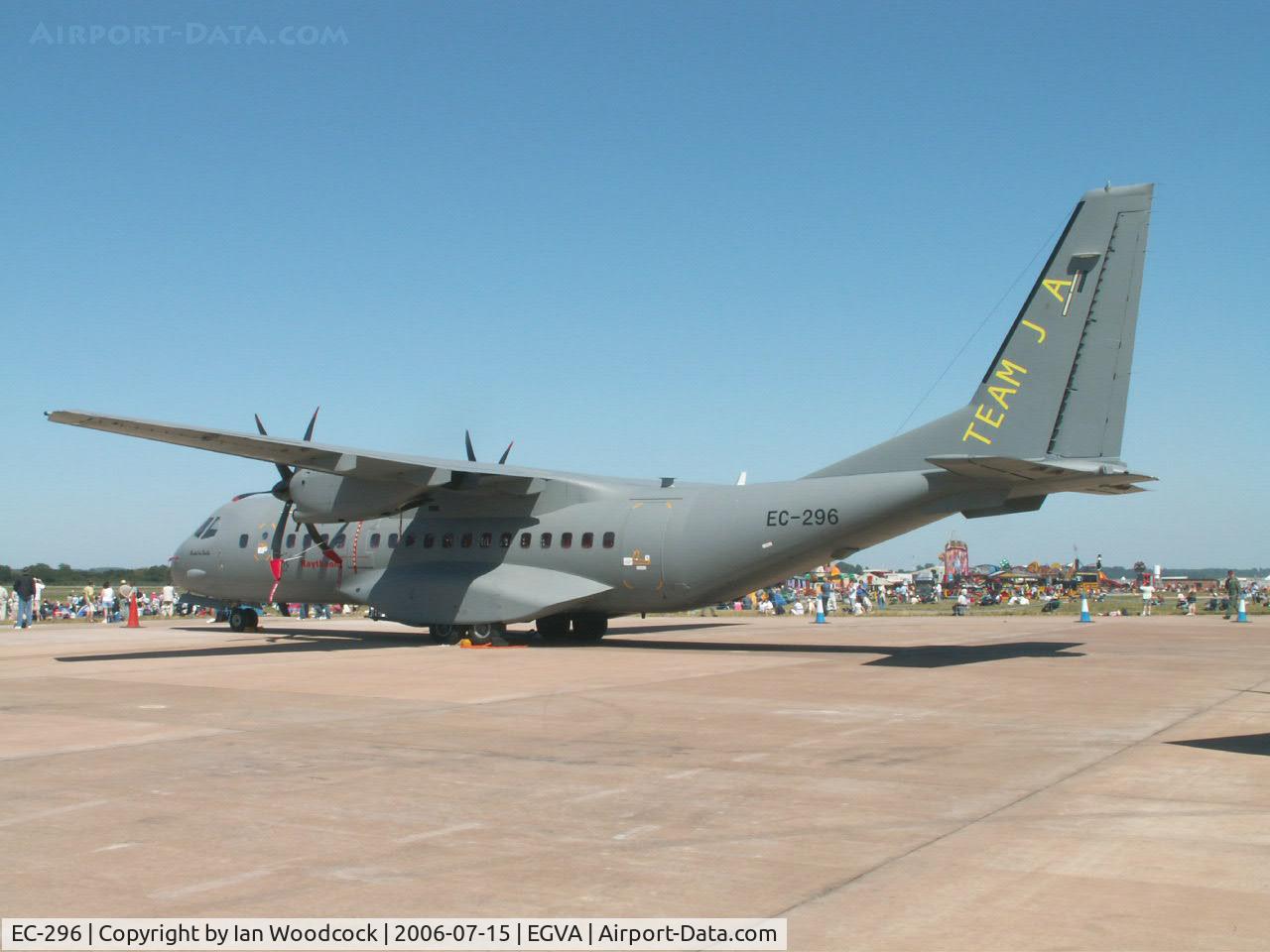 EC-296, 1998 CASA C-295W C/N S-001, CASA CN295/CASA/RAF Fairford