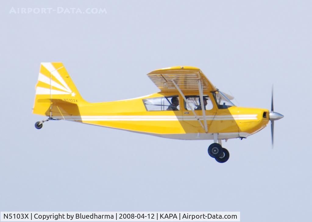 N5103X, 1969 Champion 7KCAB C/N 166, Touch and Go on 35L.
