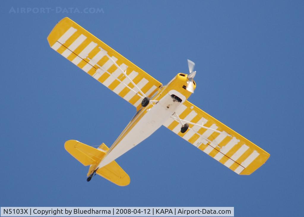 N5103X, 1969 Champion 7KCAB C/N 166, Touch and Go on 35L.