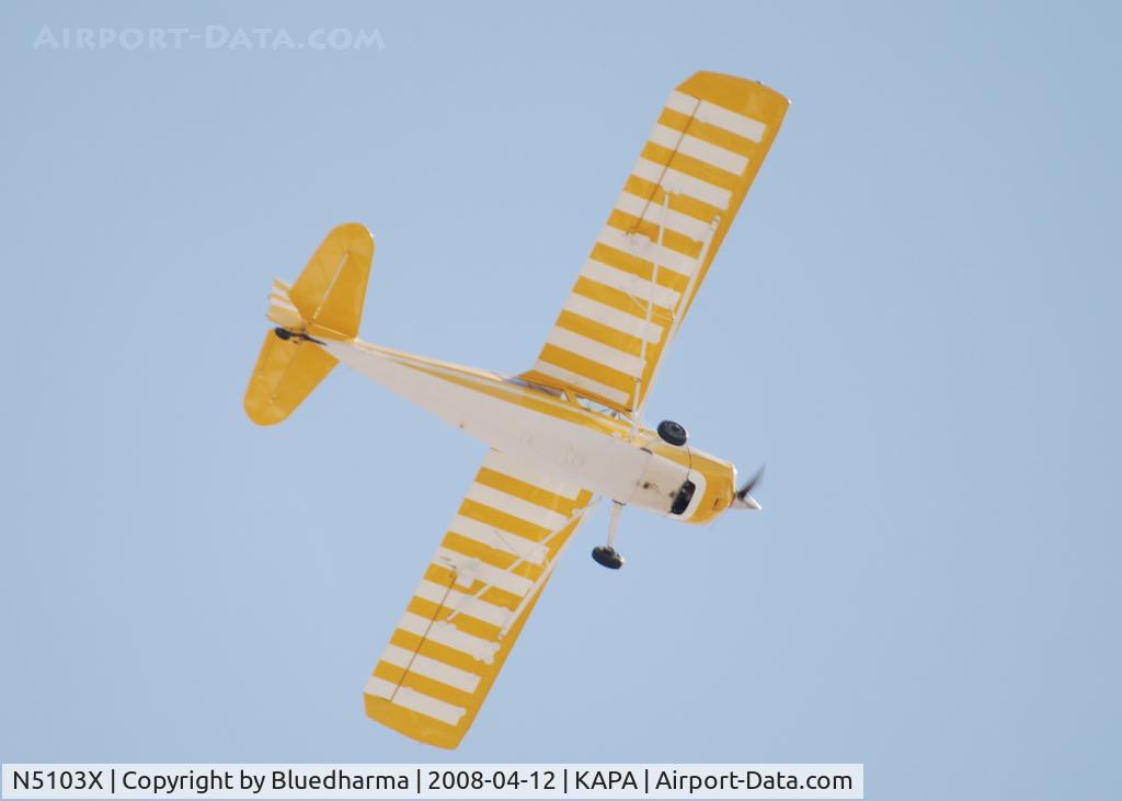 N5103X, 1969 Champion 7KCAB C/N 166, Touch and Go on 35L.