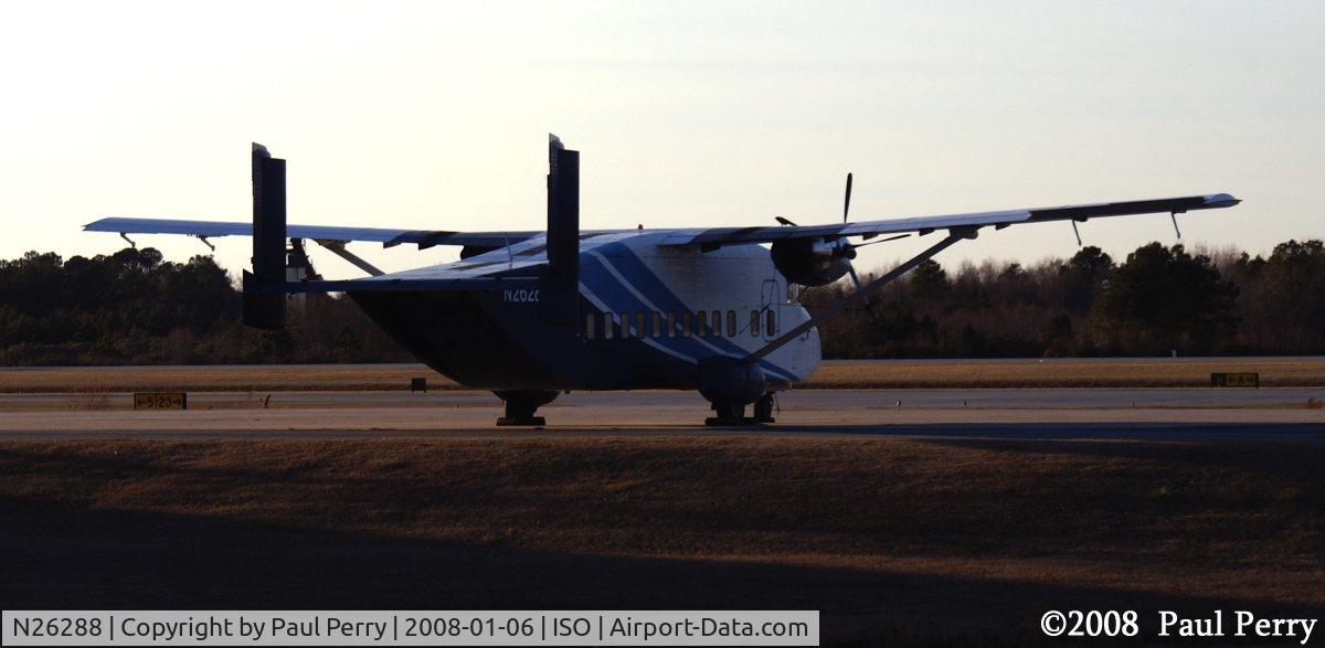 N26288, 1981 Short SD3-30 C/N SH3074, How's that for an eye catching visage?