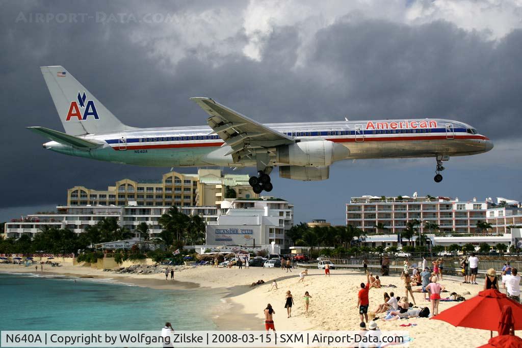 N640A, 1991 Boeing 757-223 C/N 24598, visitor