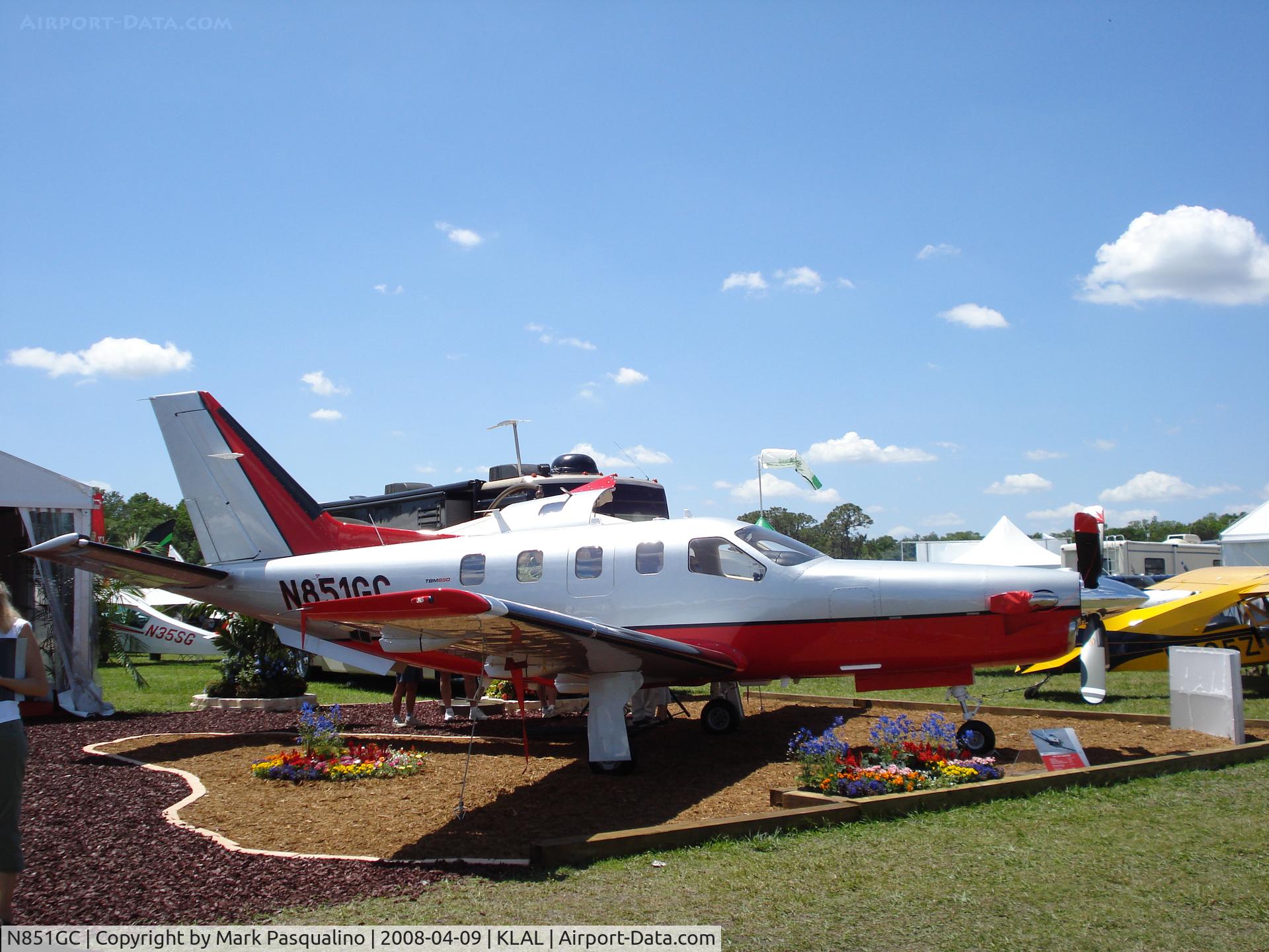 N851GC, 2008 Socata TBM-700 C/N 442, TBM 850