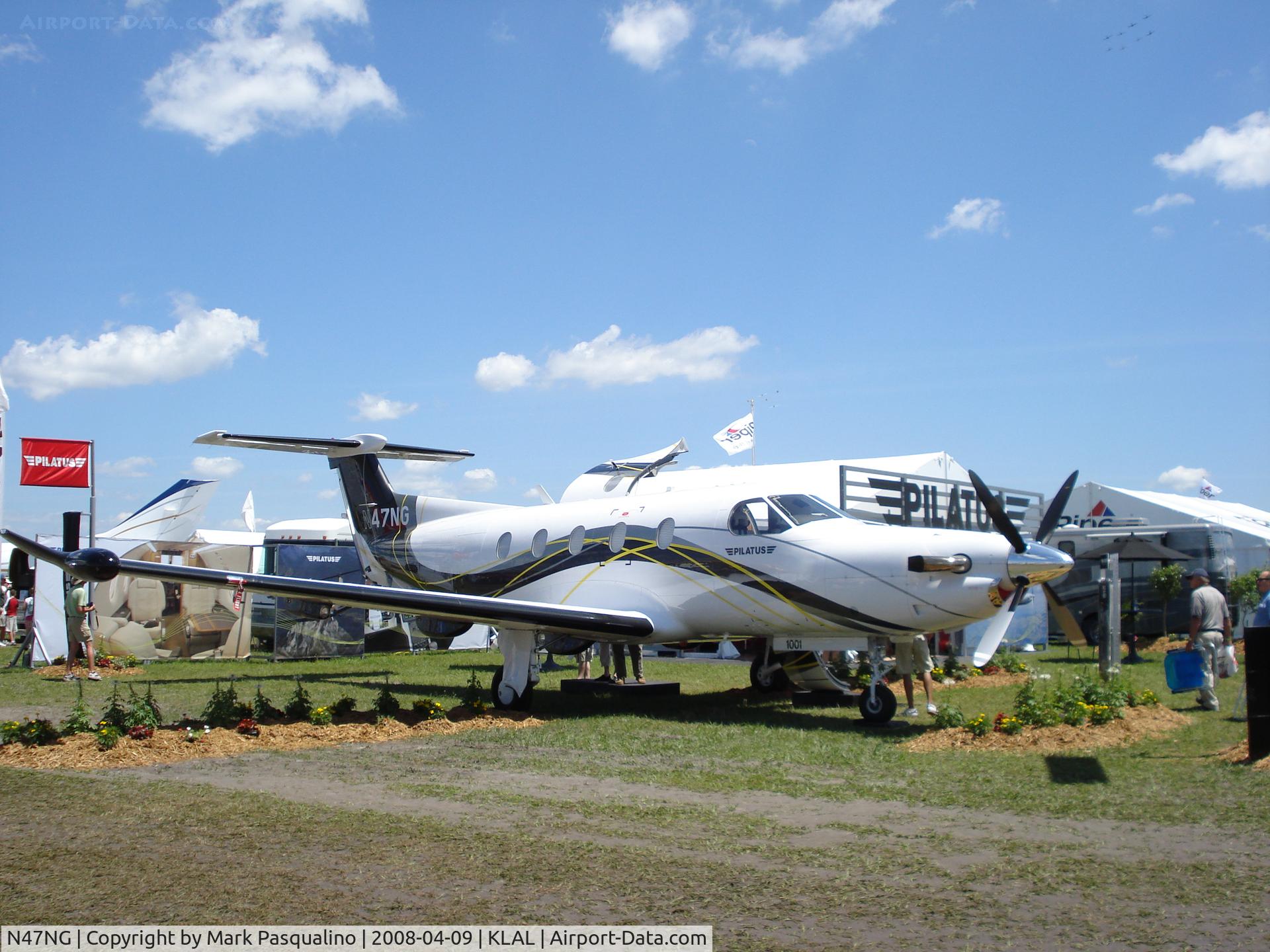 N47NG, 2007 Pilatus PC-12/47E C/N 1001, Pilatus PC-12