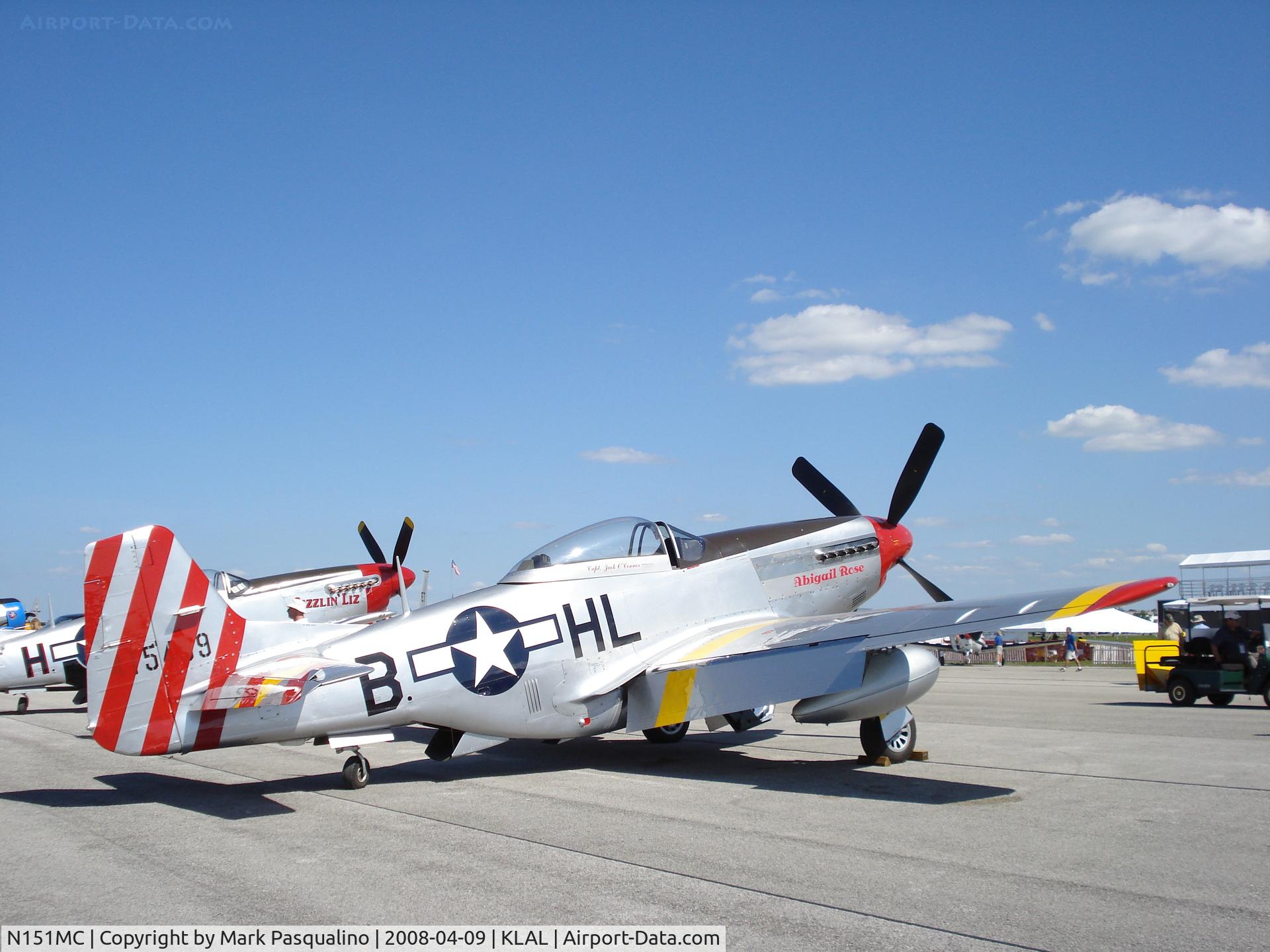 N151MC, 1968 North American F-51D Mustang Mustang C/N AF6722581, North American P-51D