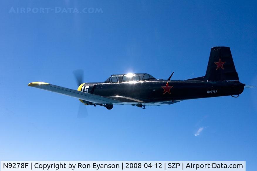 N9278F, 1964 Nanchang CJ-6A C/N 1032018, Nanchang CJ-6A