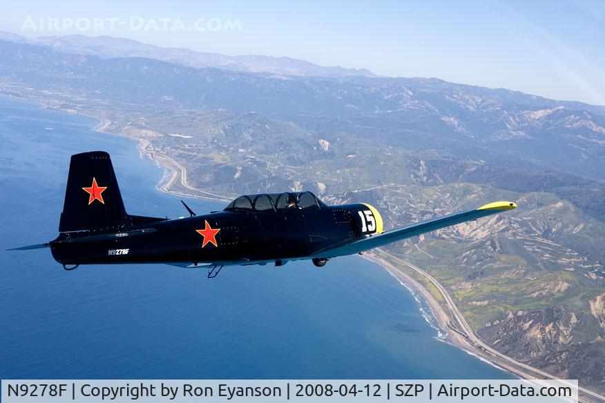 N9278F, 1964 Nanchang CJ-6A C/N 1032018, Nanchang CJ-6A