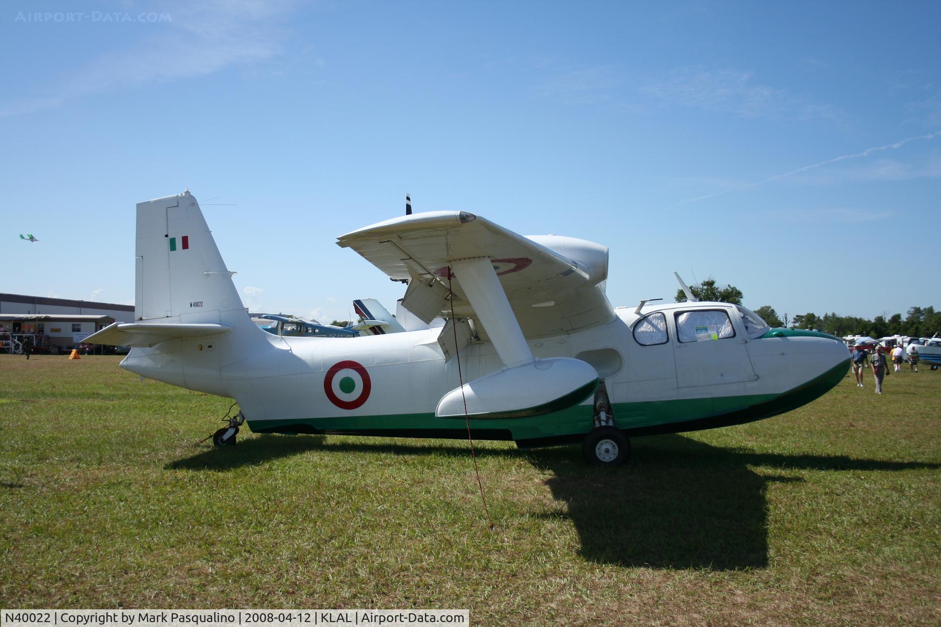 N40022, 1956 Piaggio P.136-L1 C/N 200, Piaggio P.136-L1