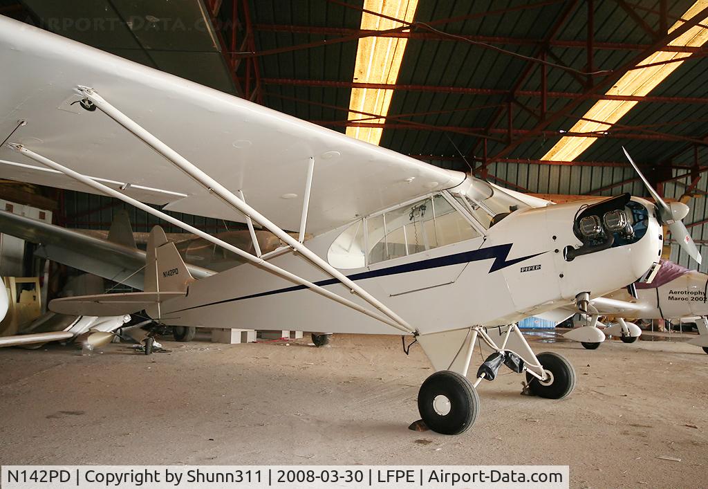 N142PD, 1946 Piper 1960-04-16 C/N 17235, Hangared at LFPE