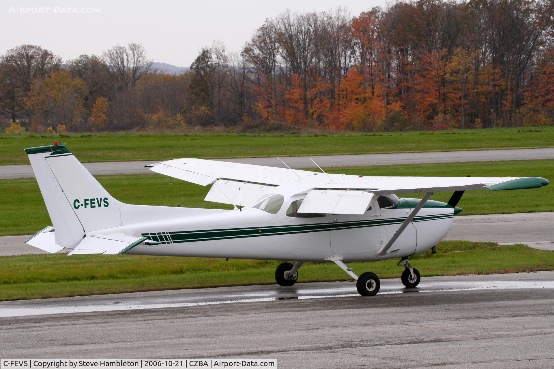 C-FEVS, 1974 Cessna 172M C/N 17262869, At Burlington Airpark