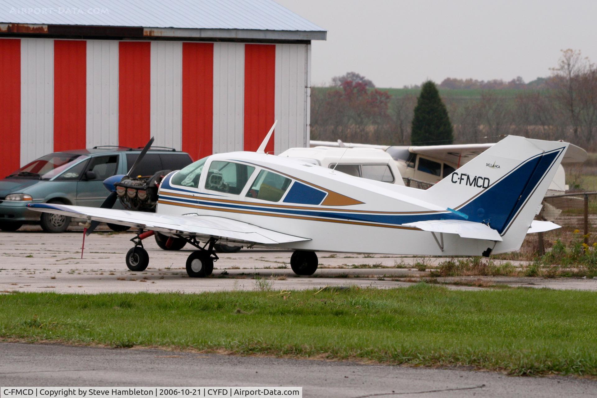 C-FMCD, 1965 Bellanca 14-19-3A Cruisair Senior C/N 4240, At Brantford Municipal