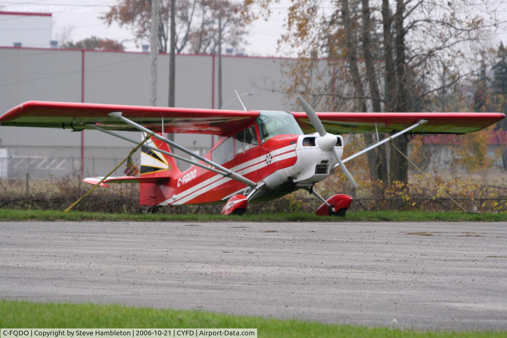 C-FQDO, 1993 Talon 200 C/N 080867, At Burlington Airpark