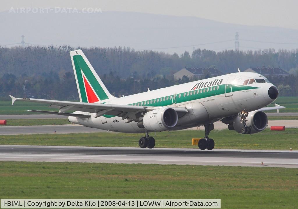 I-BIML, 2004 Airbus A319-112 C/N 2127, Alitalia