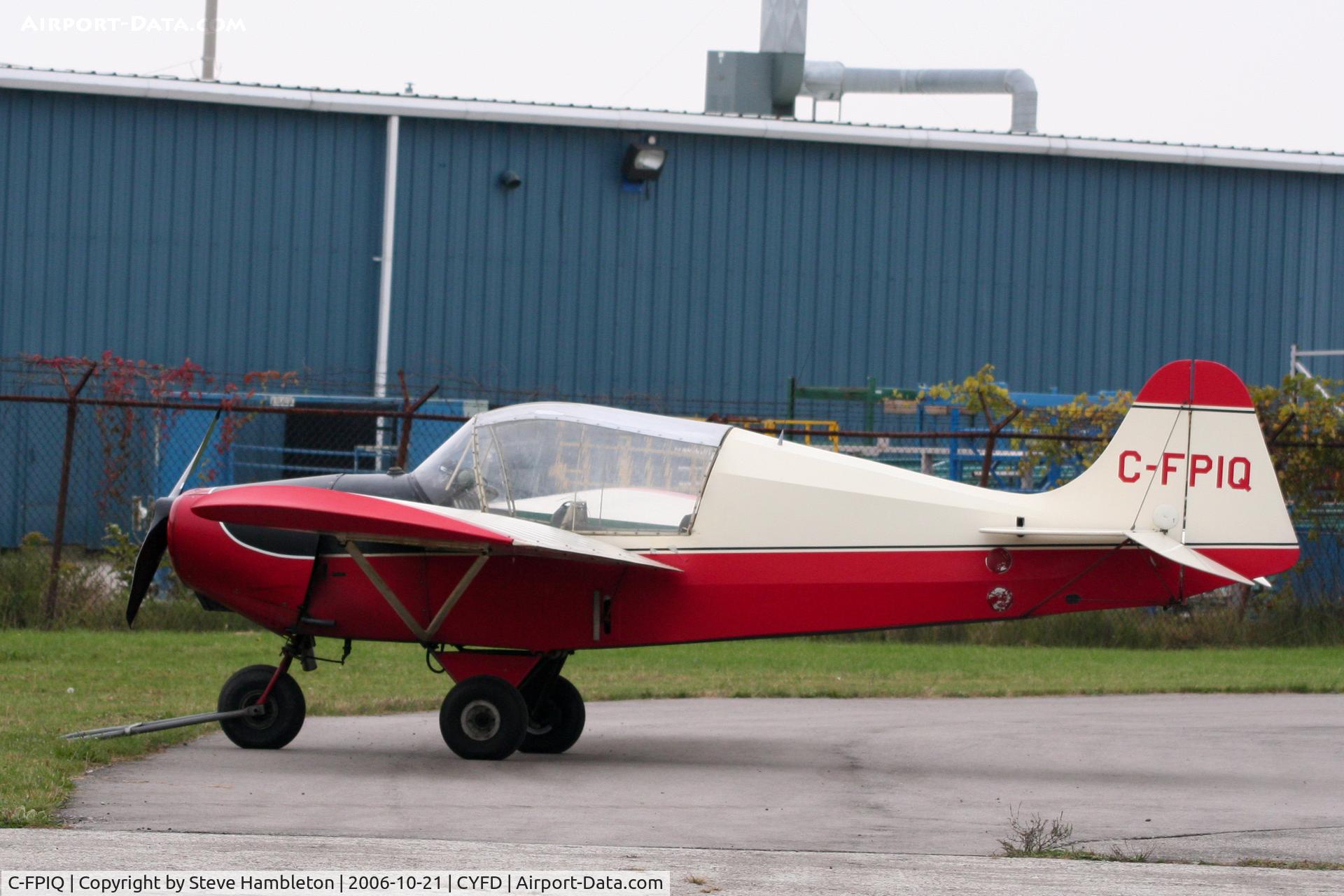 C-FPIQ, 1964 Stits SA-6B Flut-r-Bug C/N MCR 1, At Brantford Municipal
