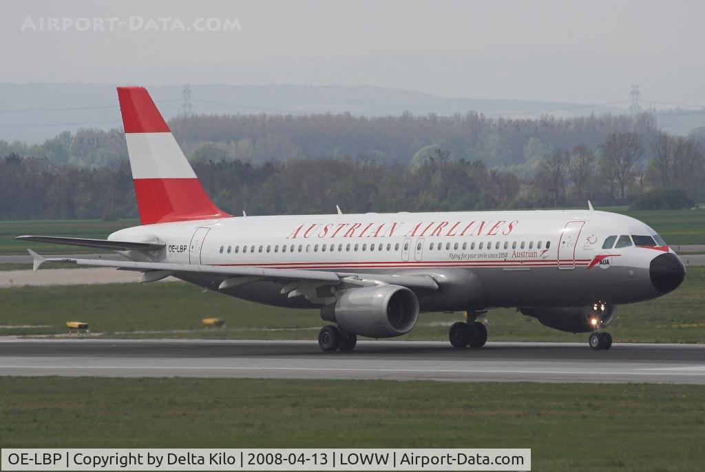 OE-LBP, 1998 Airbus A320-214 C/N 797, 50yearsAUSTRIAN AIRLINES -RETRO BUS