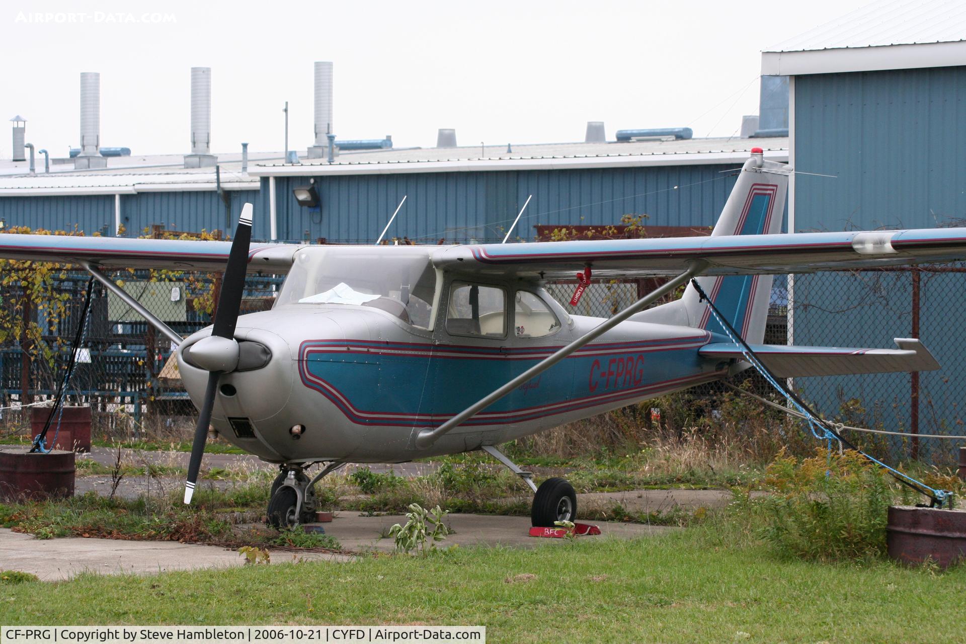 CF-PRG, 1963 Cessna 172E C/N 17250710, At Brantford Municipal