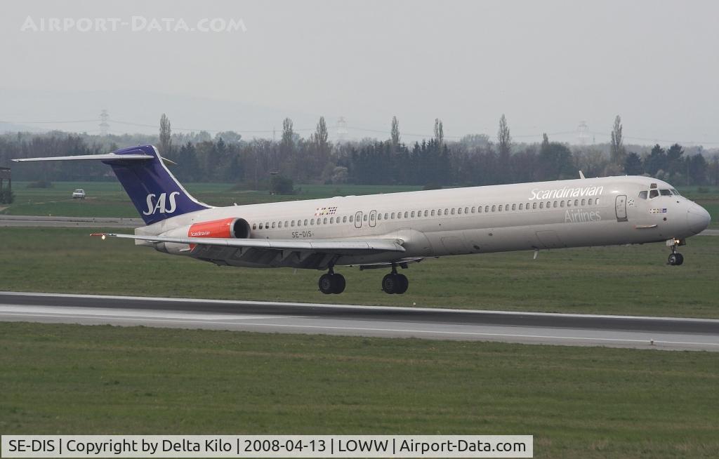 SE-DIS, 1991 McDonnell Douglas MD-81 (DC-9-81) C/N 53006, SAS