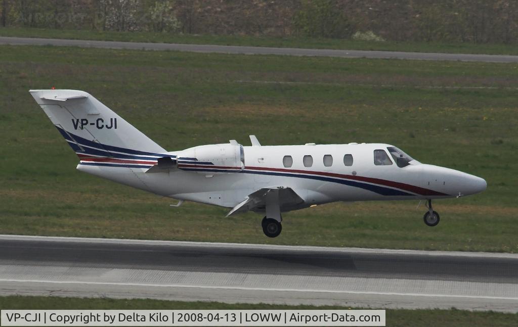 VP-CJI, 2004 Cessna 525 CitationJet CJ1 C/N 0526, private Cessna Citation 525