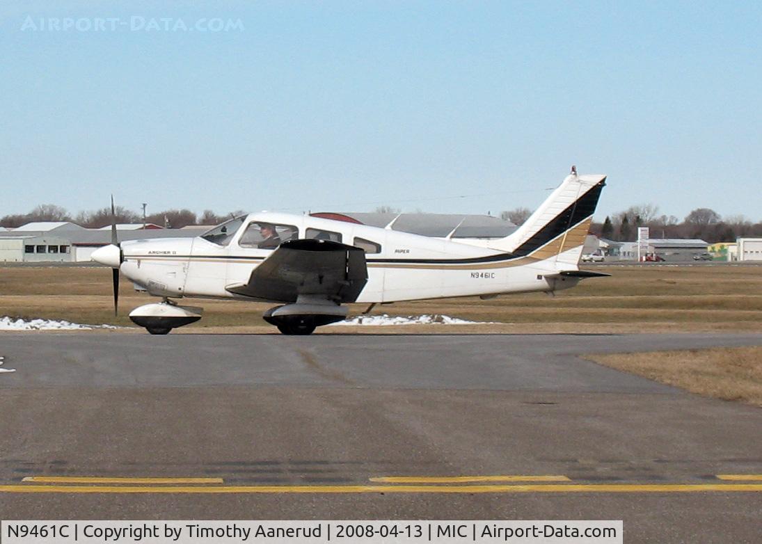 N9461C, 1978 Piper PA-28-181 Archer C/N 28-7890412, Taxi to active