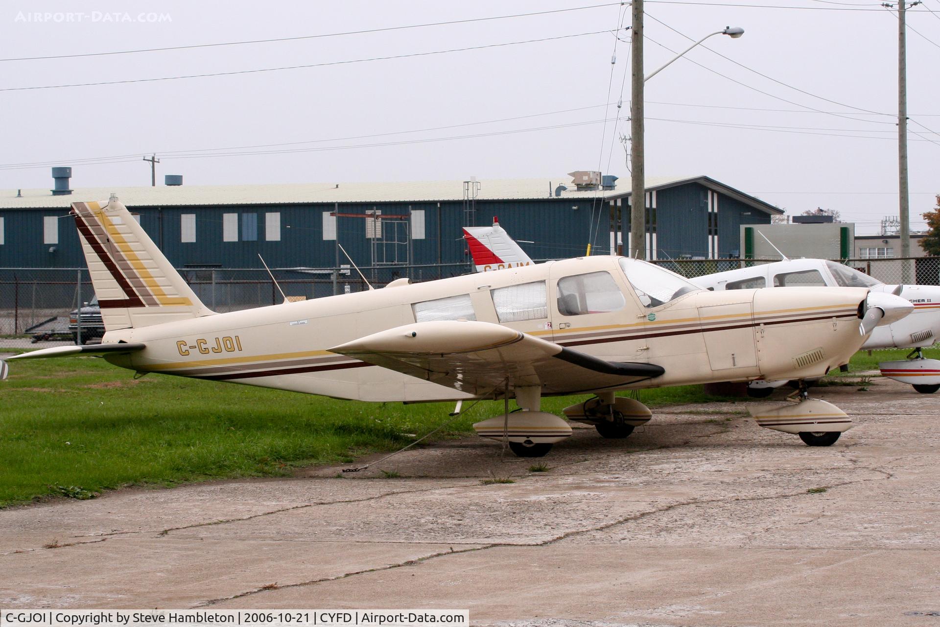 C-GJOI, 1970 Piper PA-32-260 Cherokee Six Cherokee Six C/N 32-1279, At Brantford Municipal