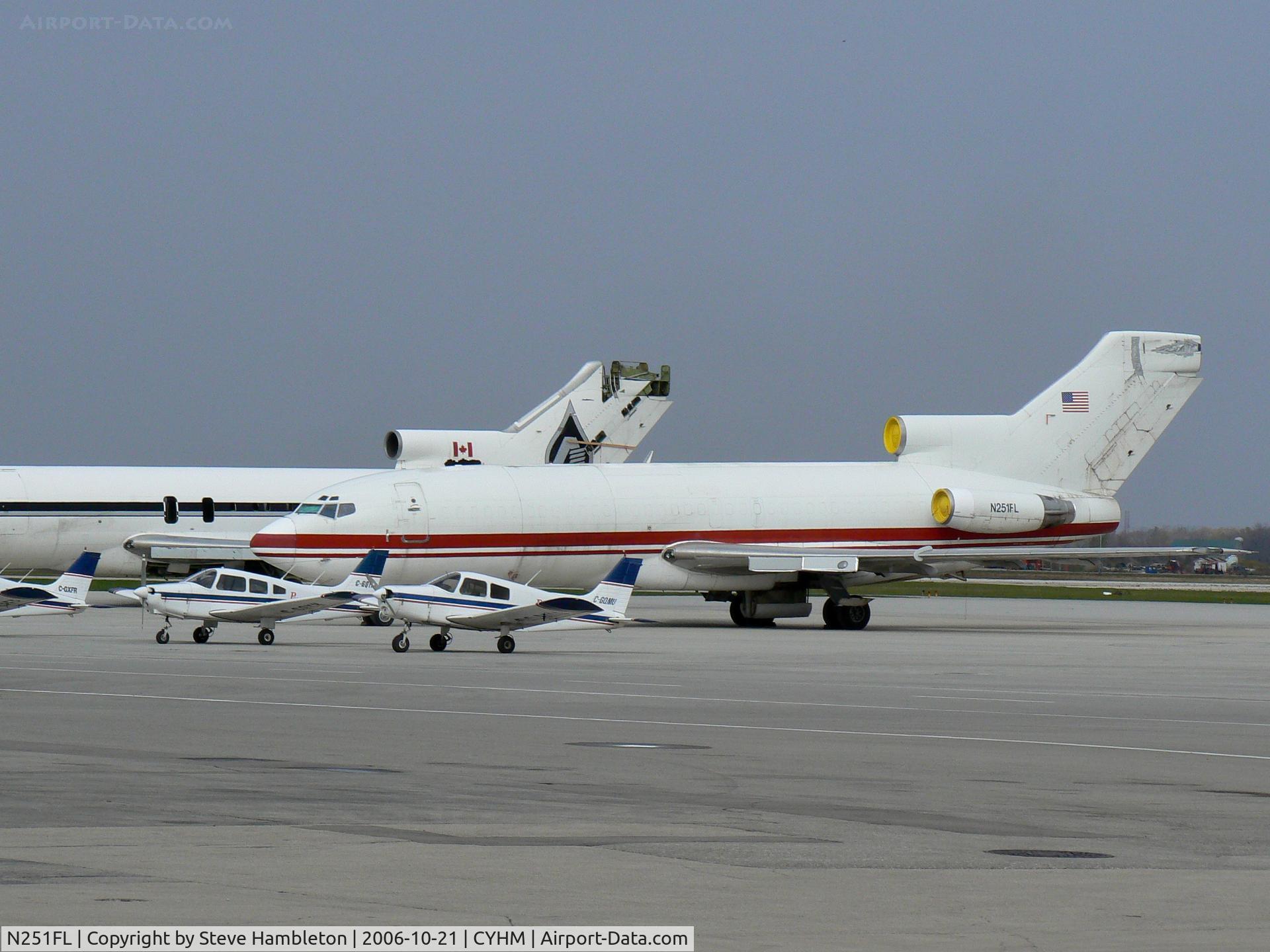 N251FL, 1967 Boeing 727-22C C/N 19204, At Hamilton International Airport