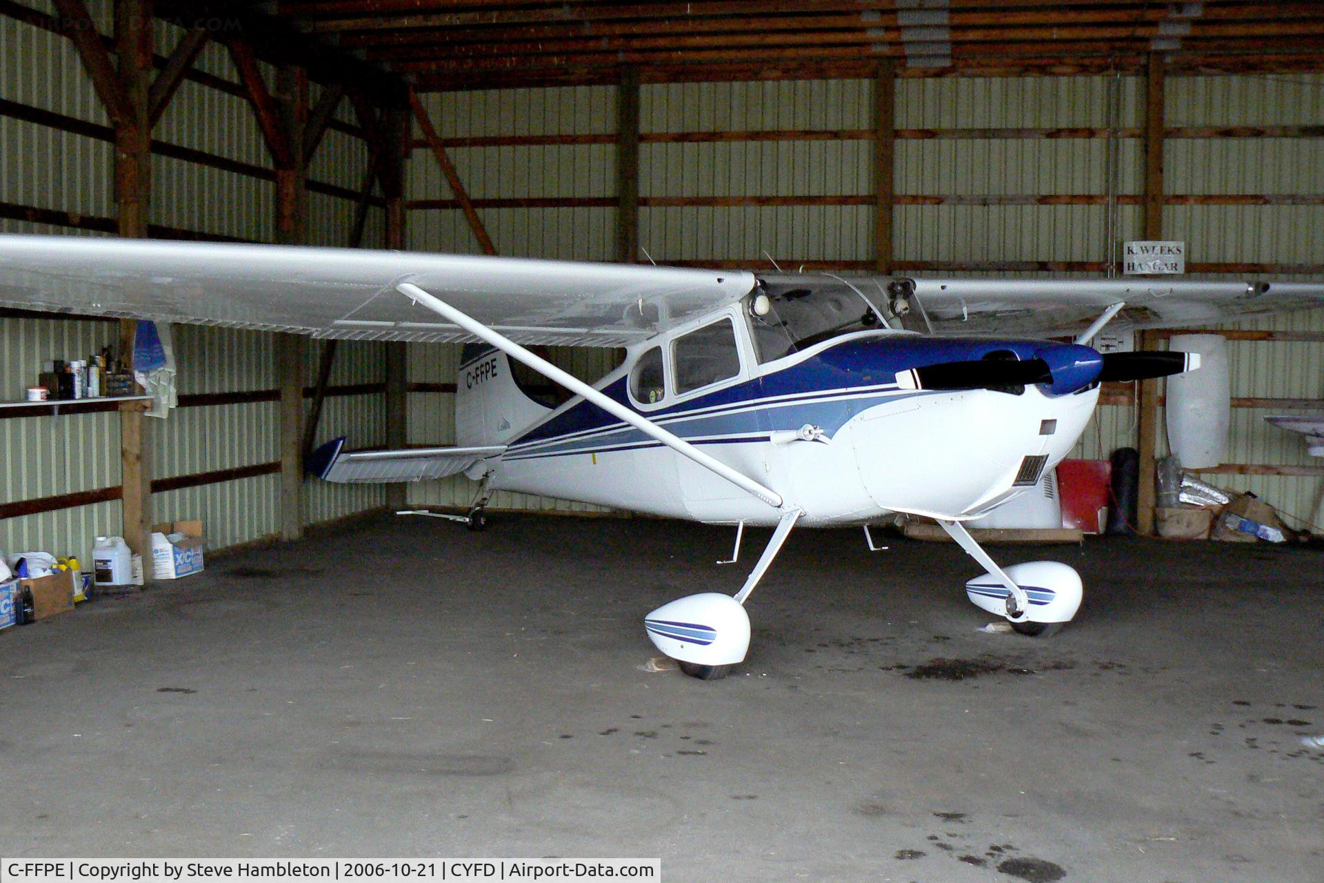 C-FFPE, 1953 Cessna 170B C/N 25573, At Brantford Municipal