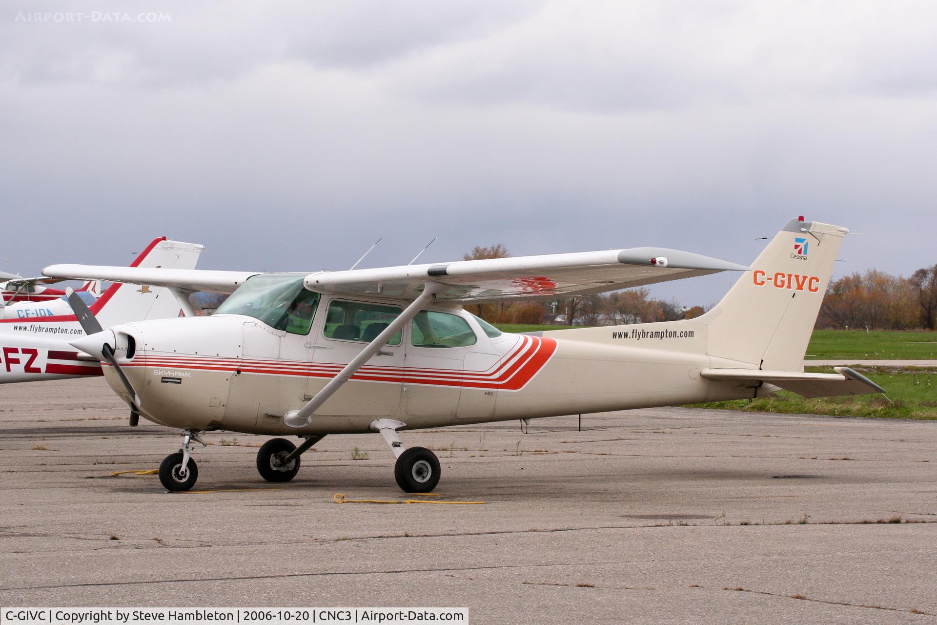 C-GIVC, 1986 Cessna 172P C/N 17276638, At Brampton, Ontario
