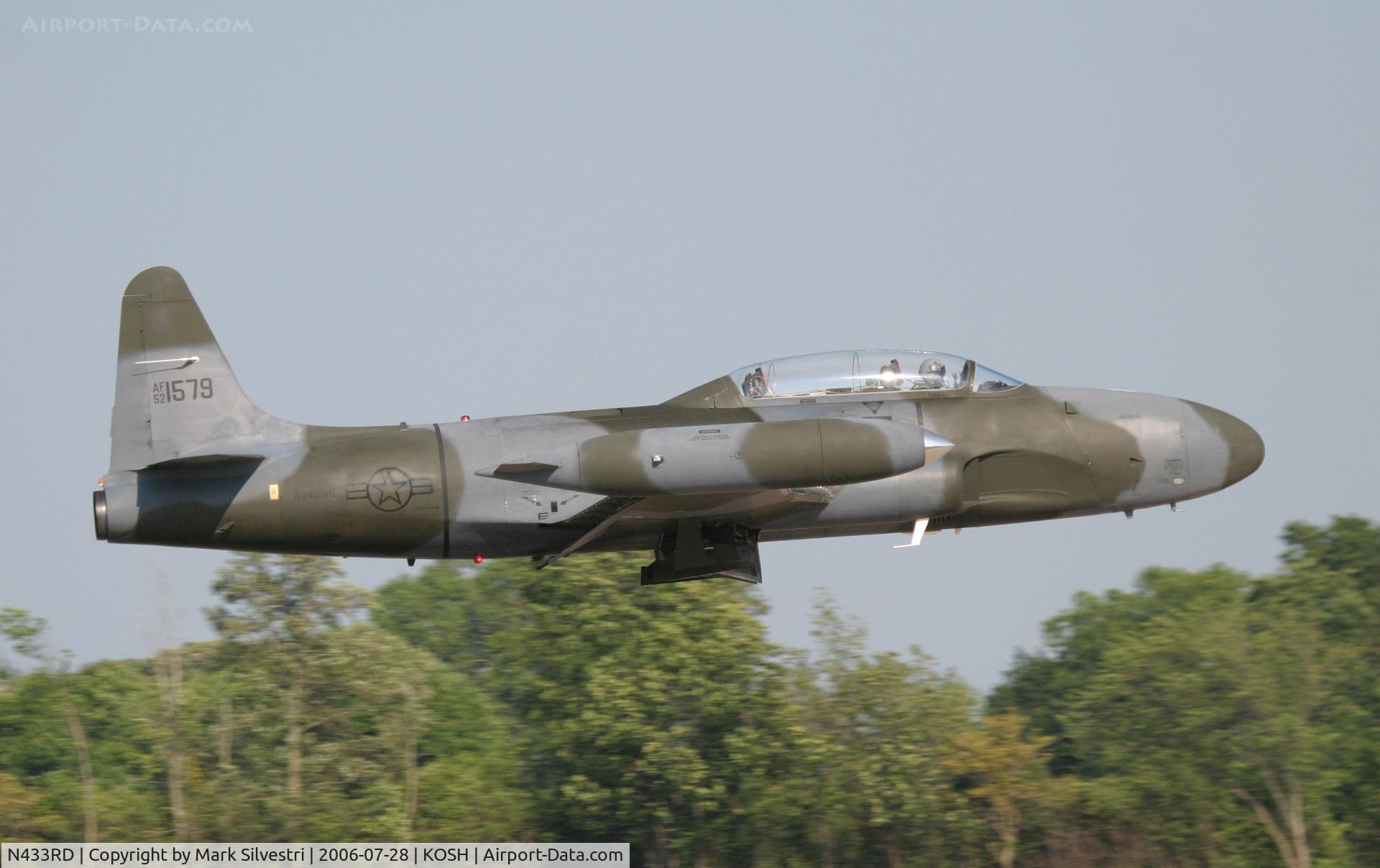 N433RD, 1952 Canadair CT-133 Silver Star C/N T33-579, Oshkosh 2006