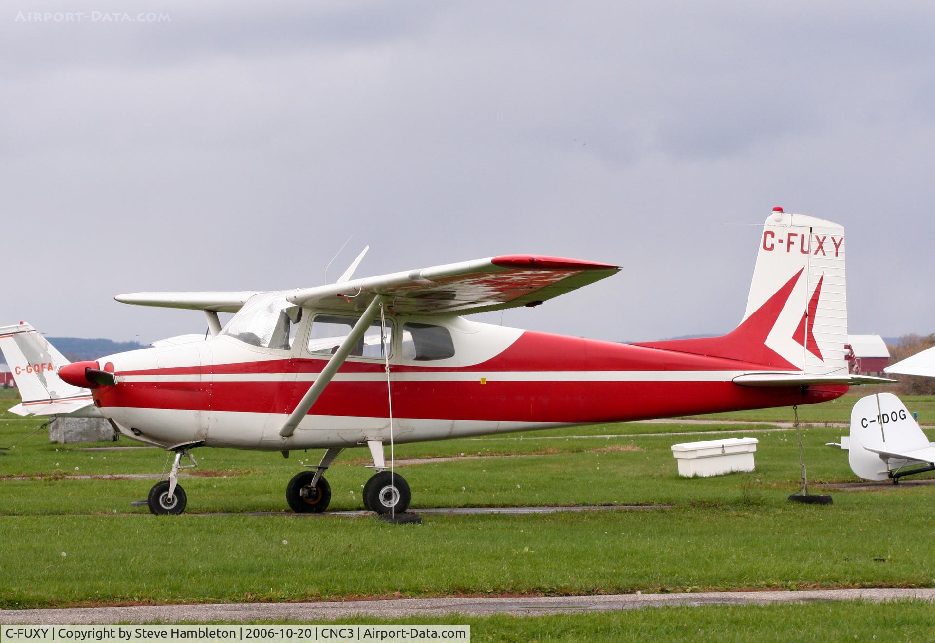 C-FUXY, 1958 Cessna 172 C/N 36517, At Brampton, Ontario