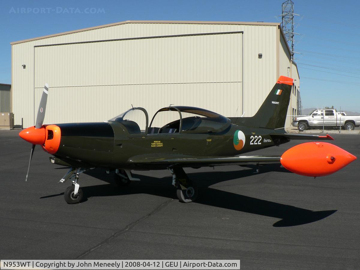 N953WT, 1976 SIAI-Marchetti SF-260W Warrior C/N 289/24-01, Once with the Irish Air Corps, 222 is now resident in Arizona.