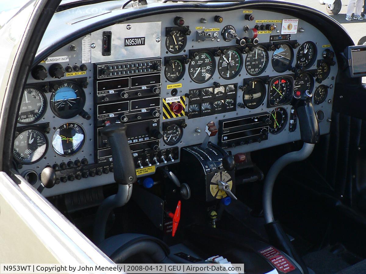 N953WT, 1976 SIAI-Marchetti SF-260W Warrior C/N 289/24-01, Cockpit shot of an ex-Irish Air Corps Warrior