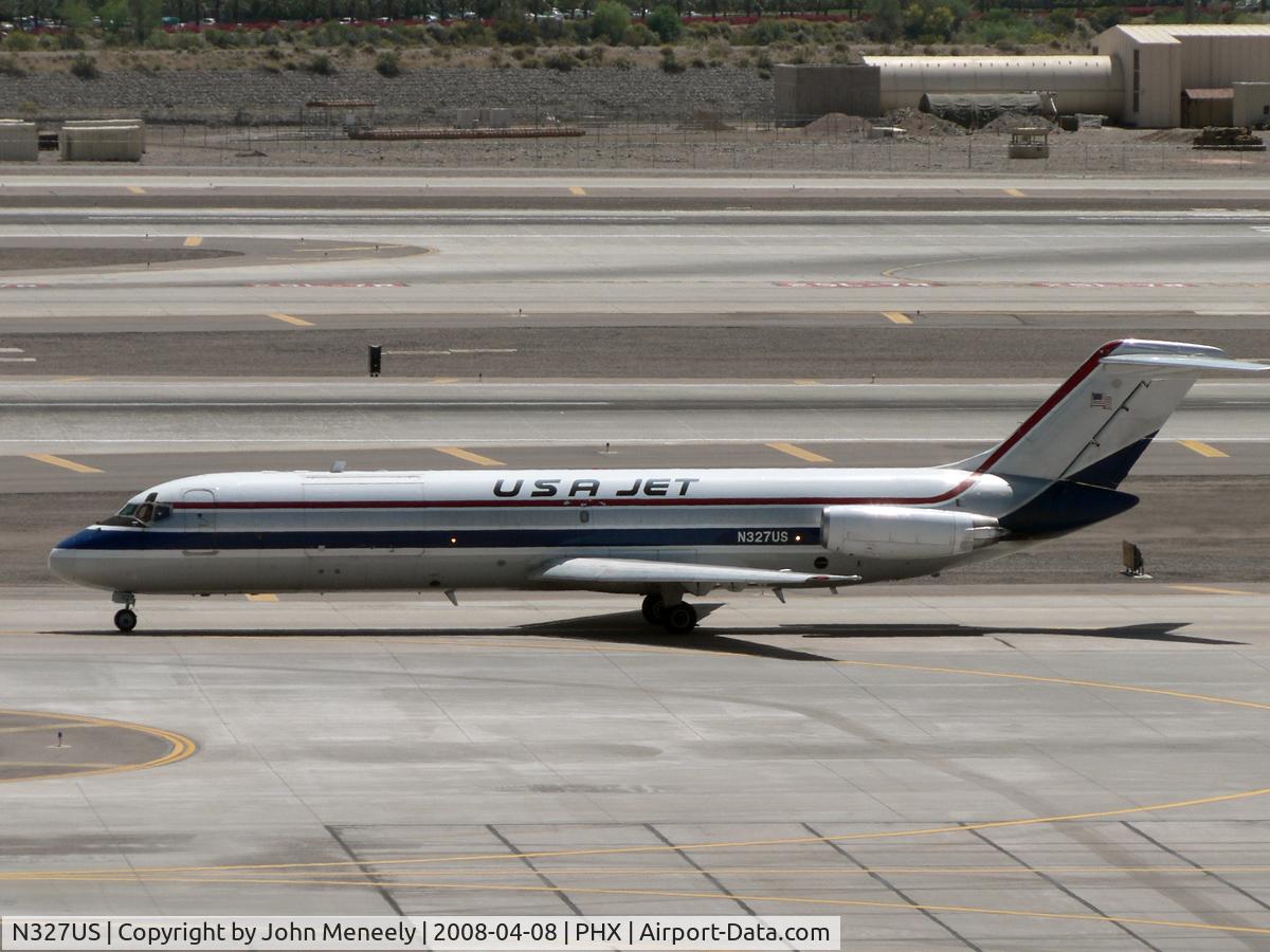 N327US, Douglas DC-9-33F C/N 47414, This DC-9 originally flew with SAS as LN-RLW