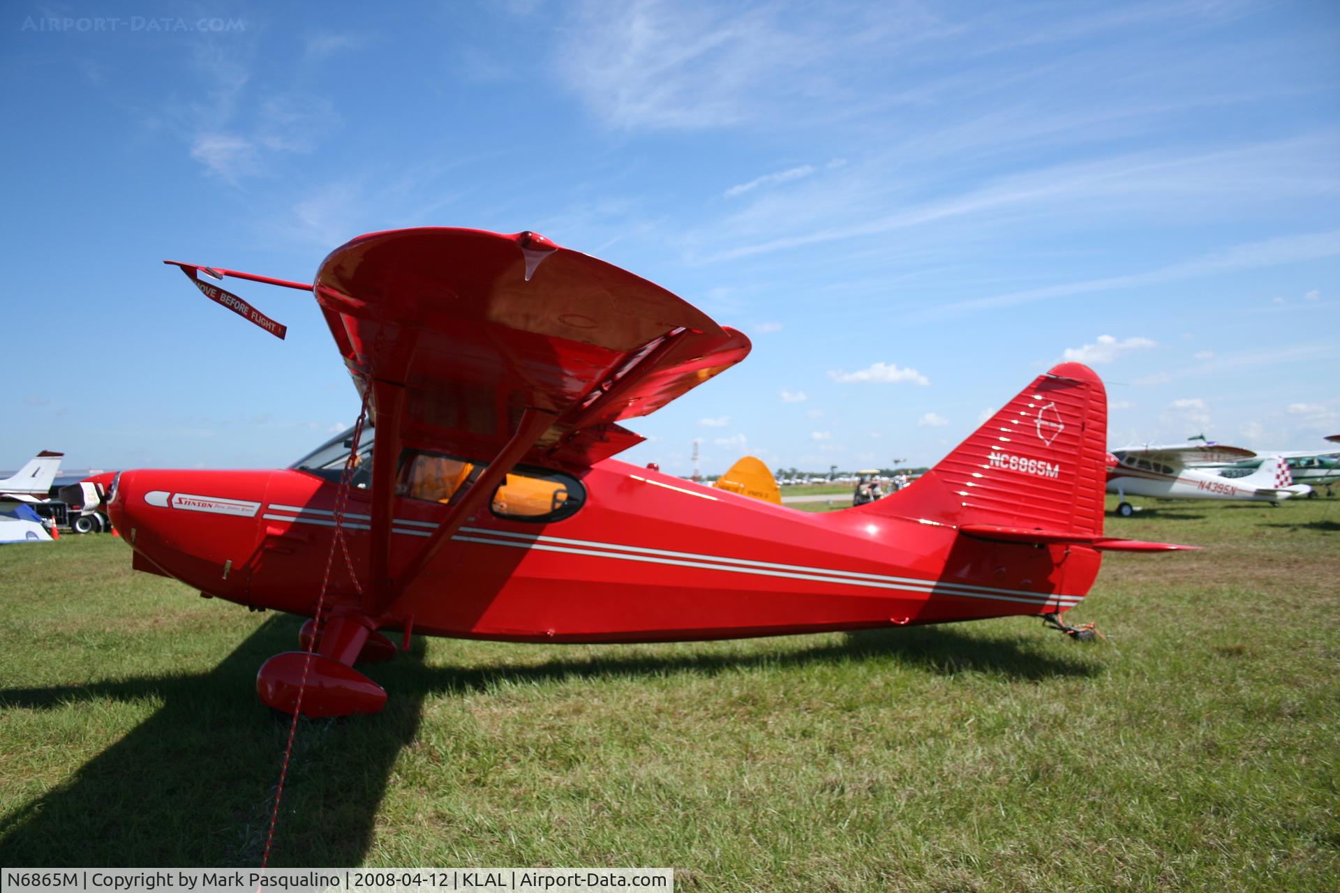N6865M, Stinson 108-3 Voyager C/N 1084865, Stinson 108-3