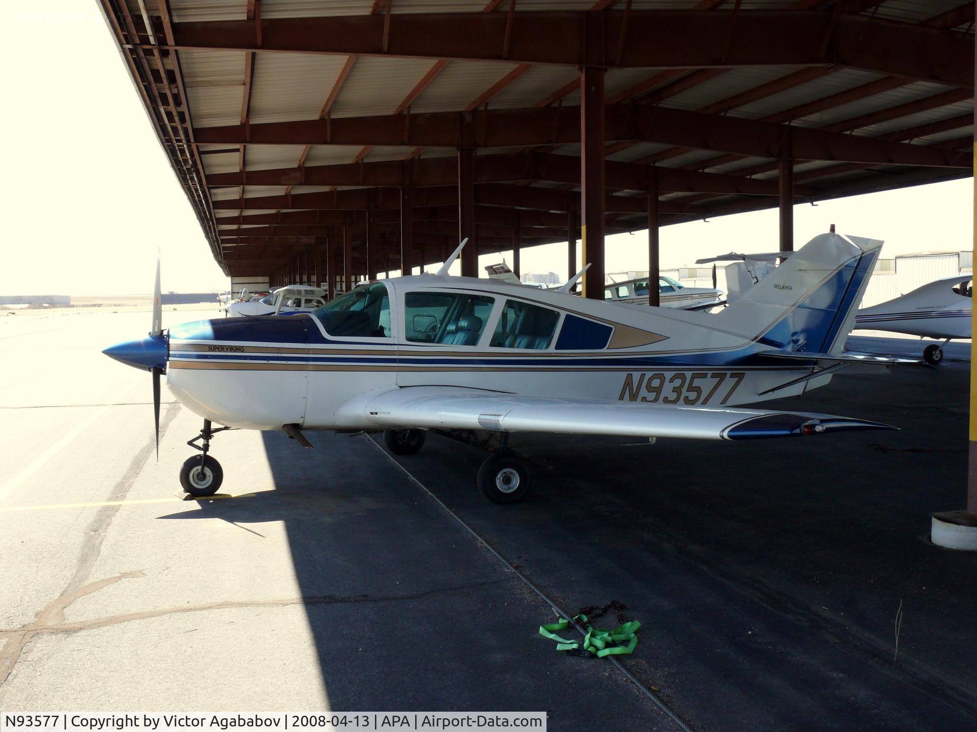 N93577, 1973 Bellanca 17-30A Viking C/N 73-30591, Super Viking parked at ramp Hotel
