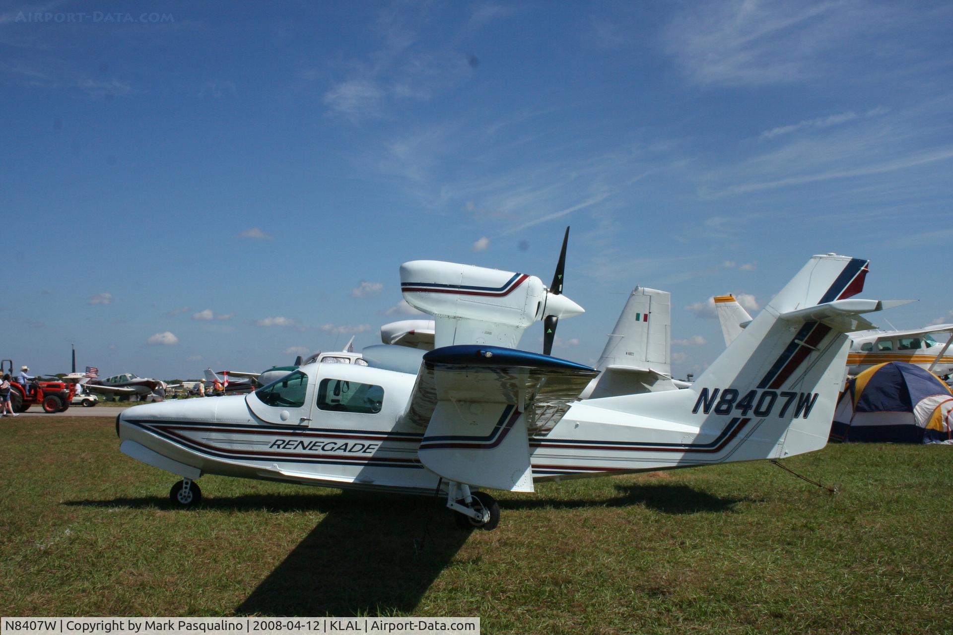 N8407W, 1983 Aerofab Inc Lake LA-250 C/N 58, Lake LA-250