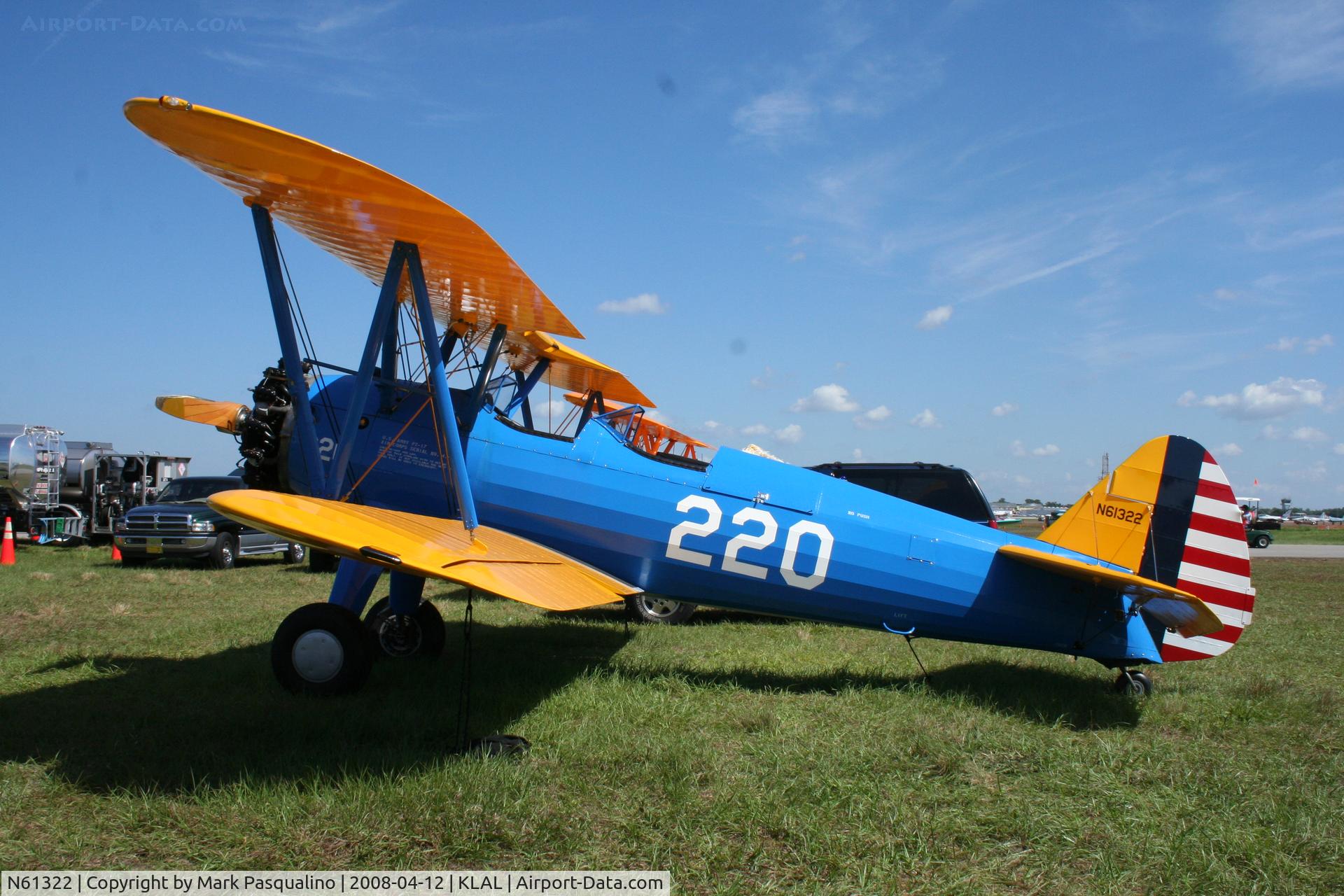 N61322, 1941 Boeing A75N1(PT17) C/N 75-1635, Stearman