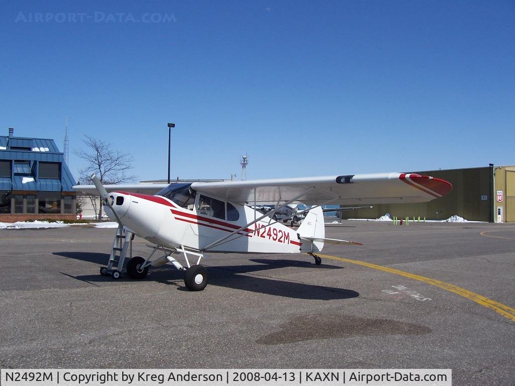 N2492M, 1947 Piper PA-12 Super Cruiser C/N 12-1699, Smallest plane I've ridden in. :)