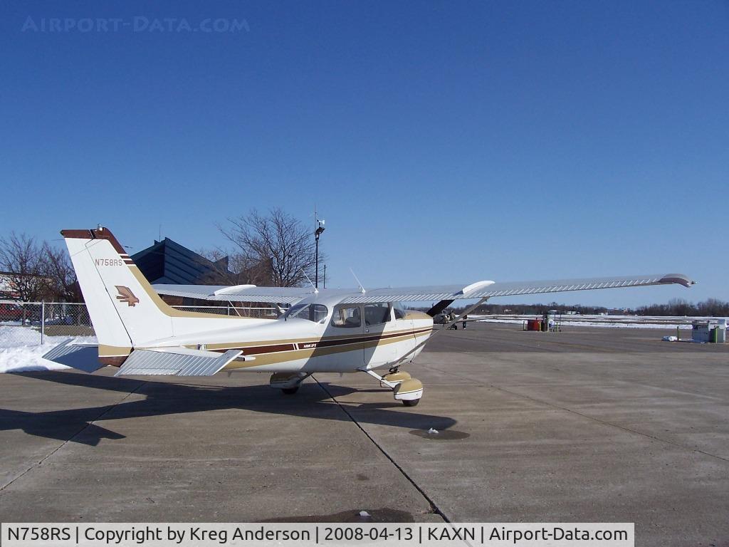 N758RS, 1979 Cessna R172K Hawk XP C/N R1723305, Sitting on the jet tarmac