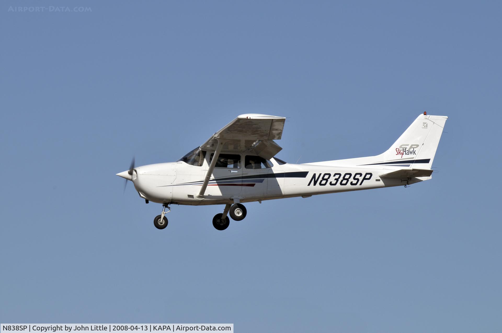 N838SP, 2001 Cessna 172S C/N 172S8736, Approach 17L