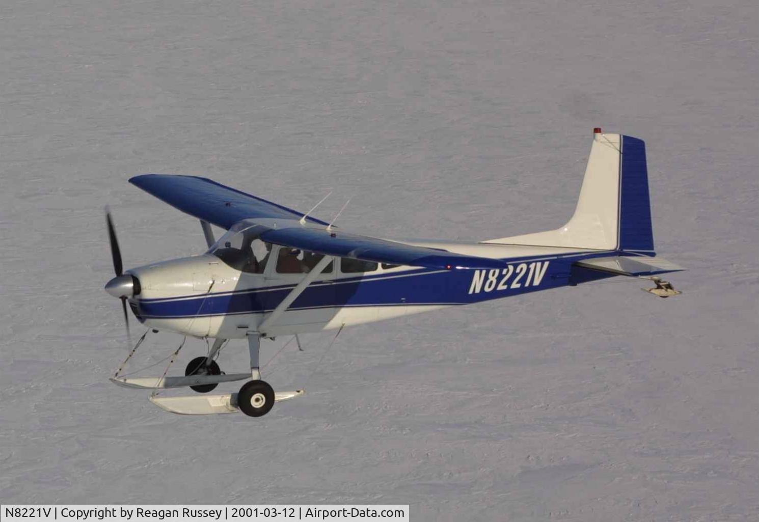 N8221V, 1966 Cessna 180H Skywagon C/N 18051723, Iditarod Dog Sled race Flight 150 miles out of Nome