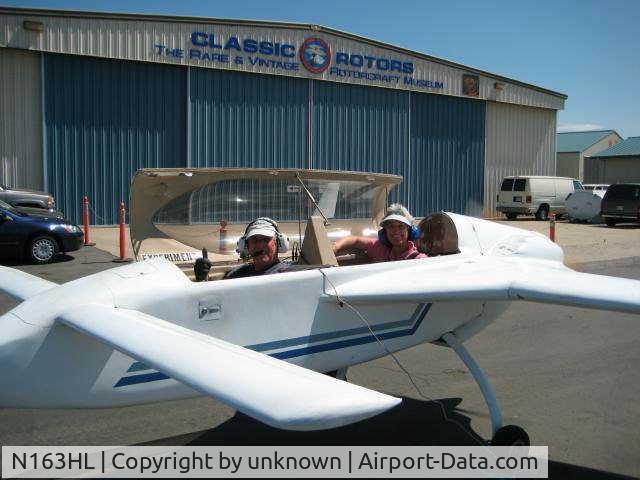 N163HL, 1986 Rutan VariEze C/N 1633, Varieze
