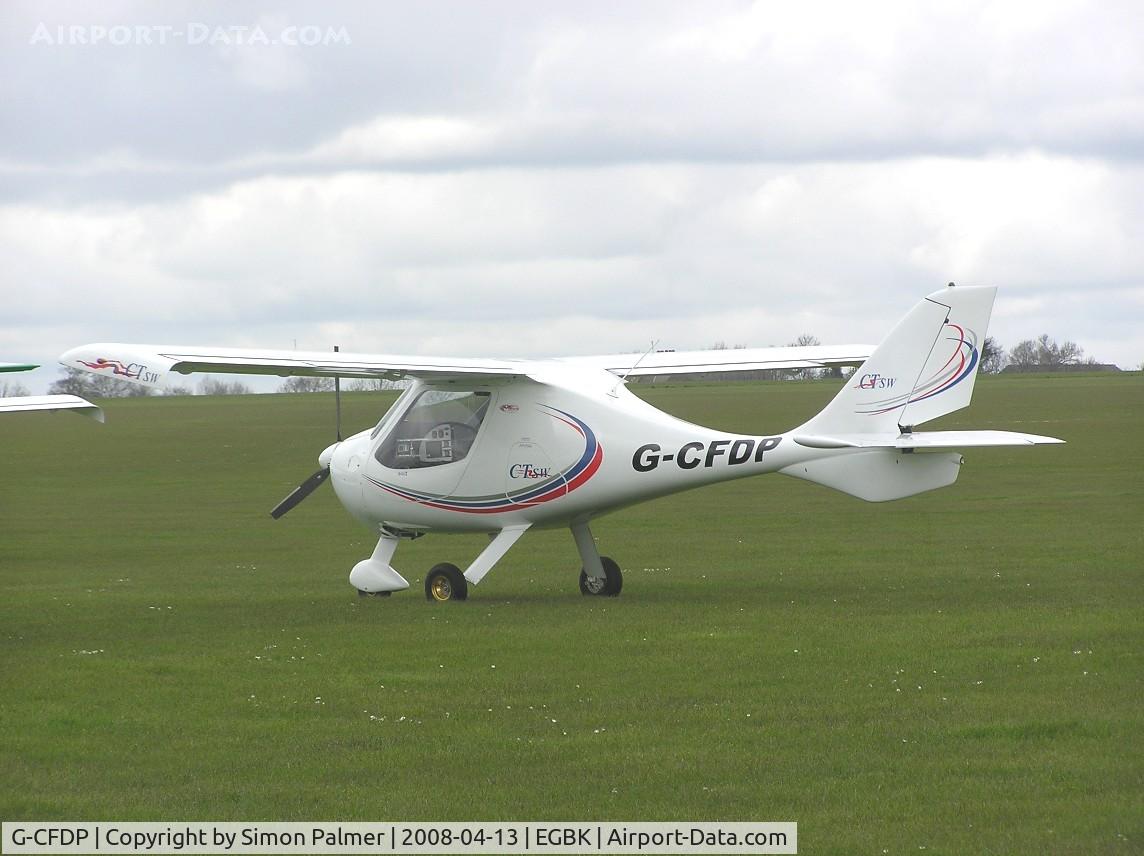 G-CFDP, 2008 Flight Design CTSW C/N 8367, CT2SW visiting Sywell