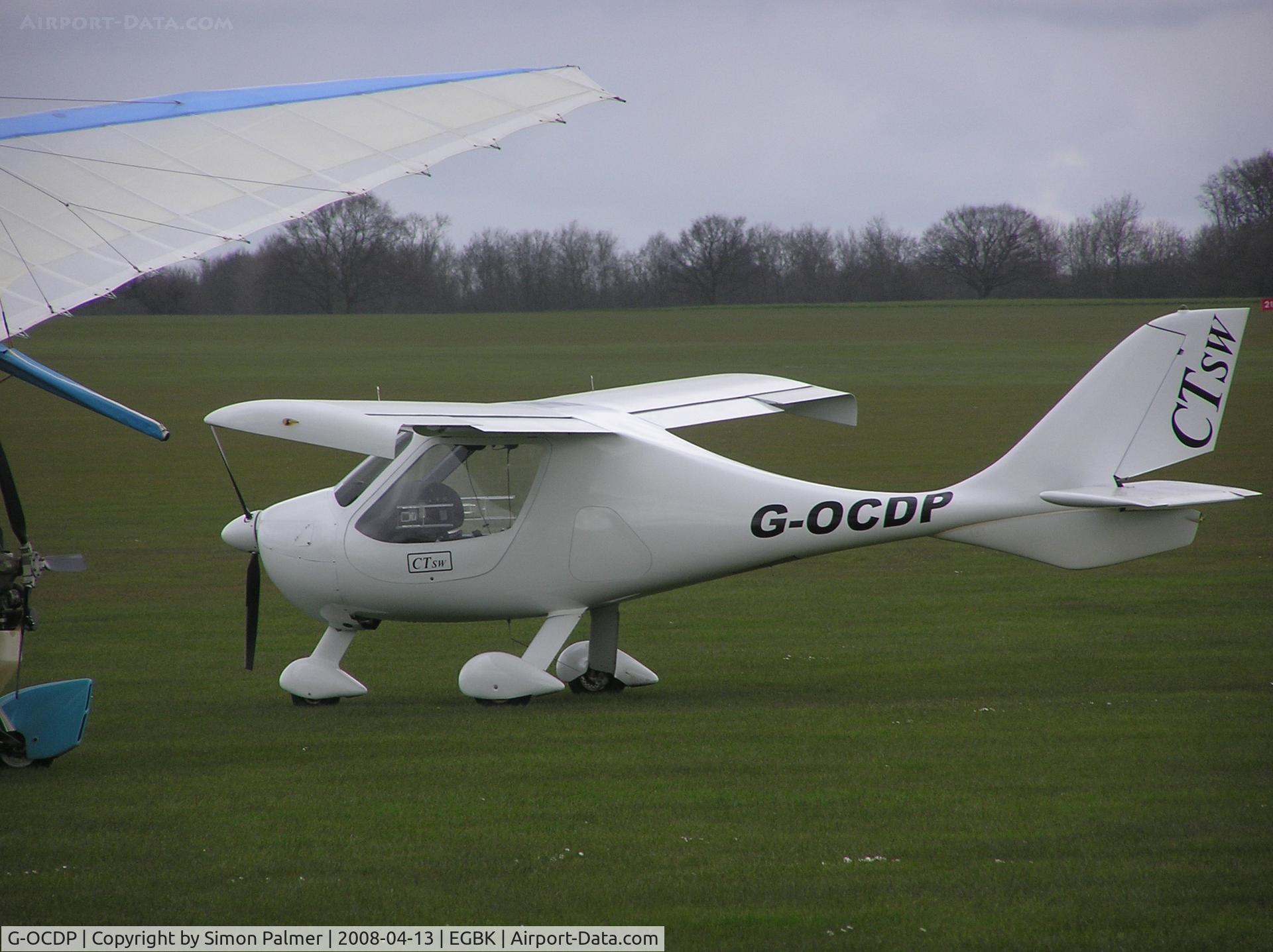 G-OCDP, 2006 Flight Design CTSW C/N 06.08.22, CTSW visiting Sywell