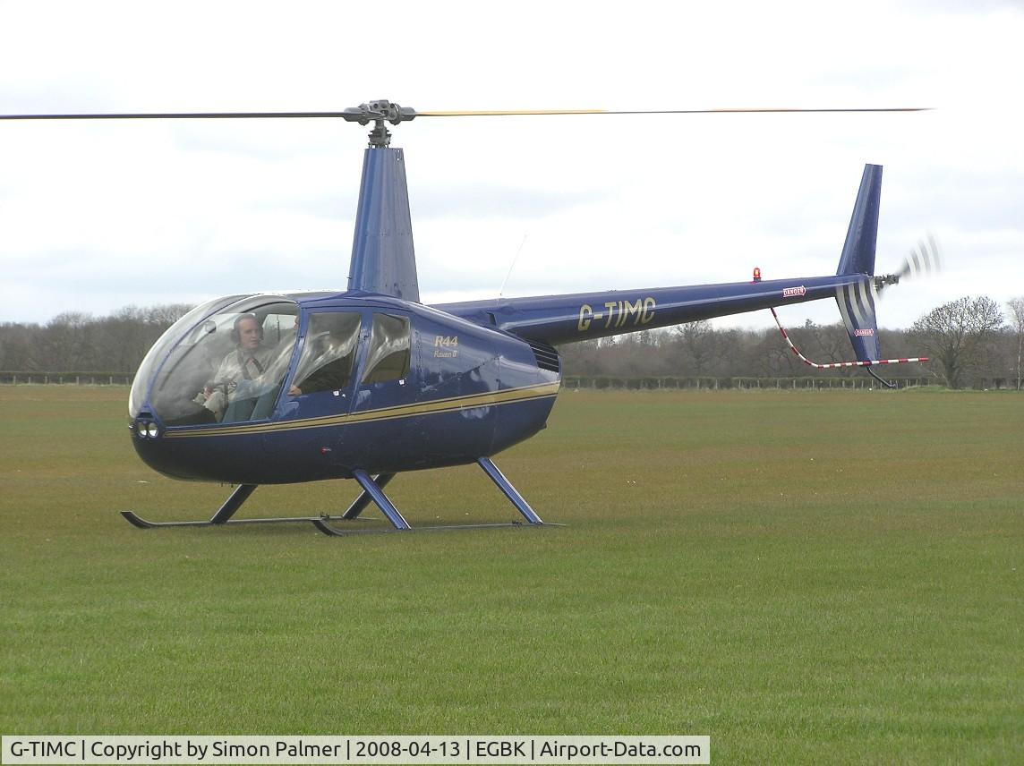 G-TIMC, 2006 Robinson R44 Raven II C/N 11102, R44 at Sywell