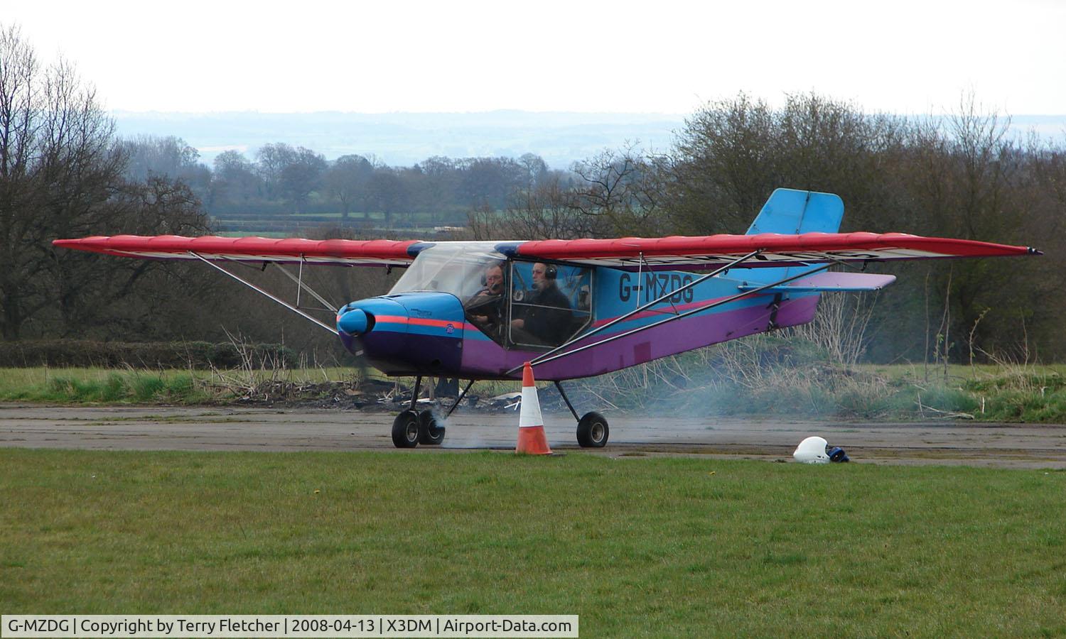 G-MZDG, 1996 Rans S-6ESD XL Coyote II C/N PFA 204-13030, Rhodes Rans S6 at Darley Moor