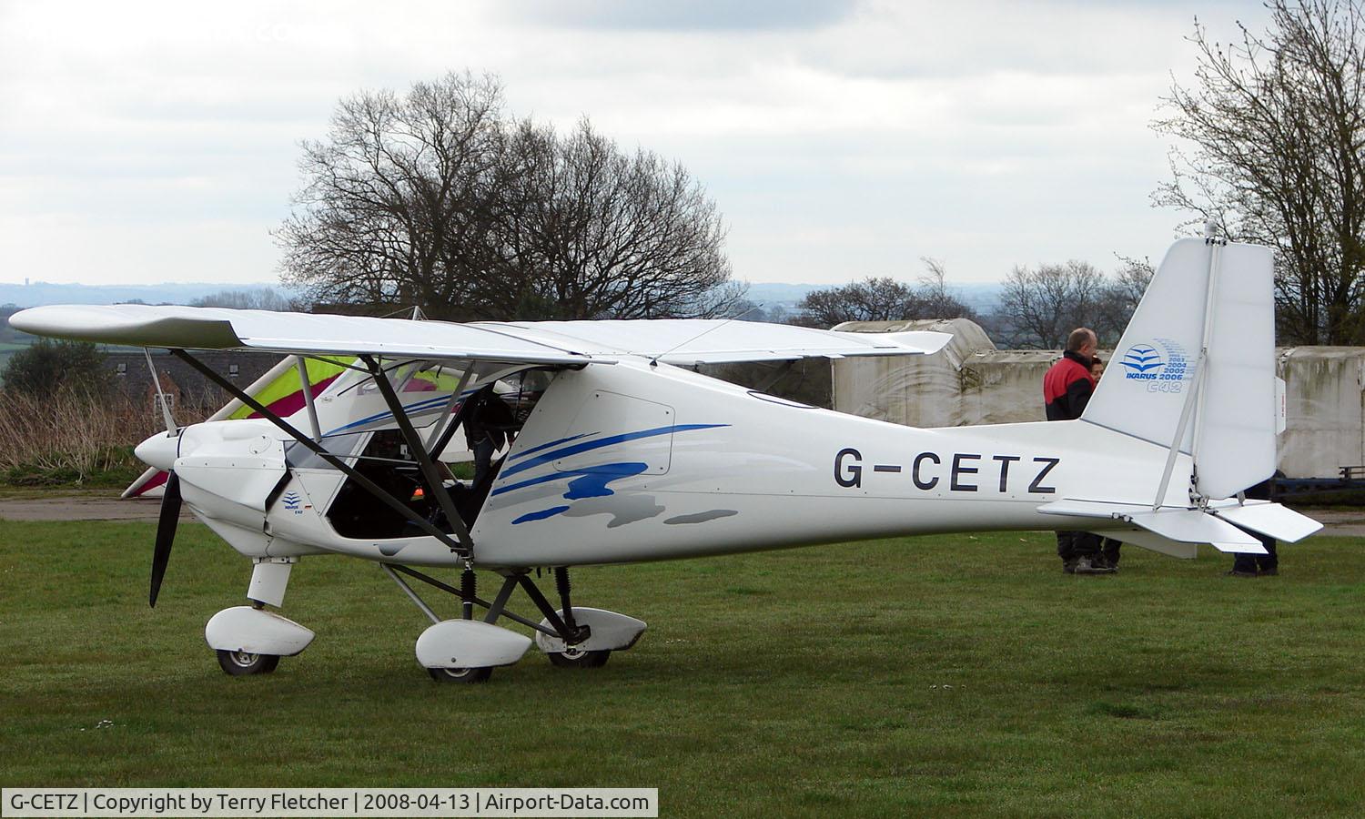G-CETZ, 2007 Comco Ikarus C42 FB100 C/N 0706-6899, Ikarus C42 at Darley Moor