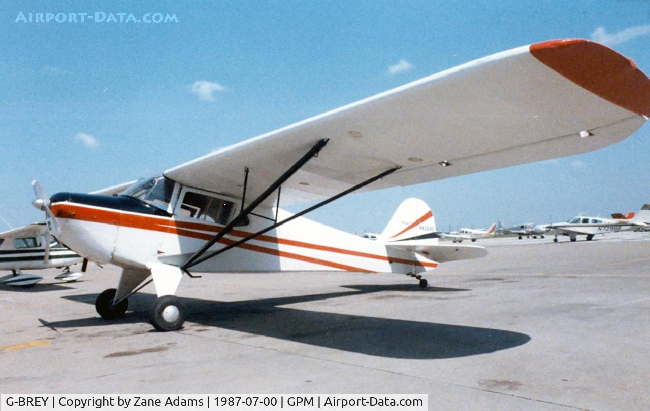 G-BREY, 1946 Taylorcraft BC-12D Twosome C/N 7299, Previously registered as N43640