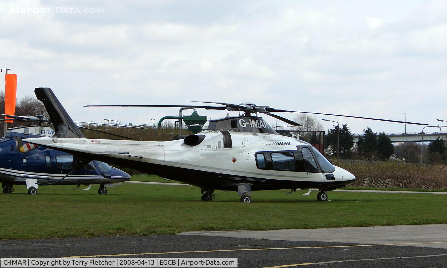 G-IMAR, 2007 Agusta A-109E Power C/N 11703, One of 8 Helicopter vistors to Barton Airfield for the Manchester United v Arsenal Soccer match